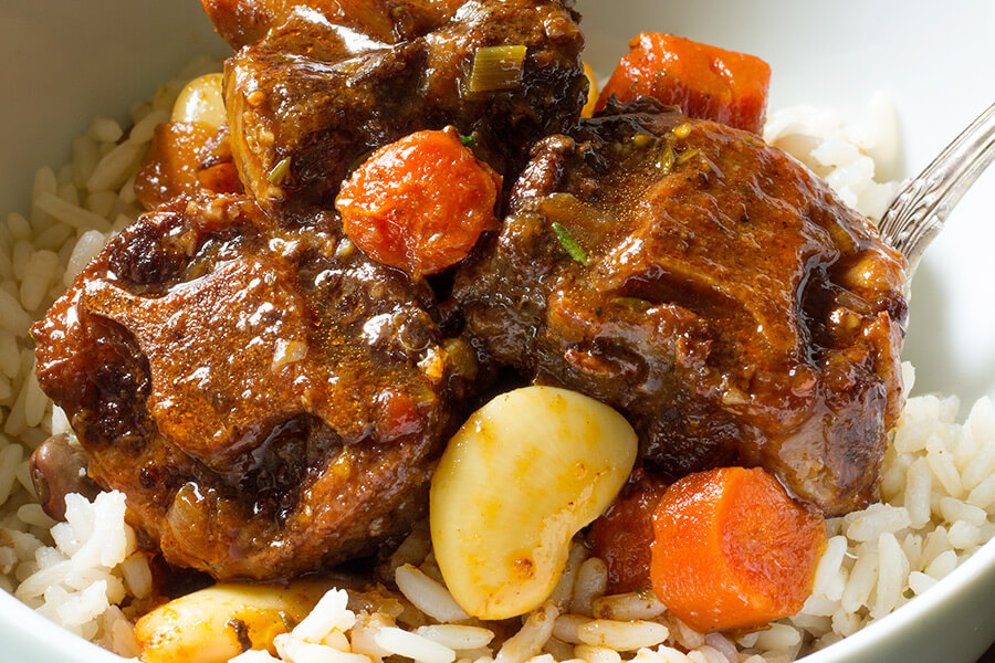 Slow Cooker Oxtail And Er Beans