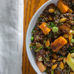 This roasted Butternut Squash Quinoa Salad sounds extra fancy and healthy but most importantly it is ridiculously delicious. Be a salad hero and make it.