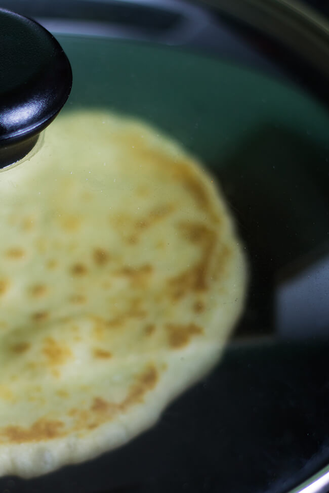 This bread is easily made. Homemade naan is actually similar to a flatbread, but even better. Extra flavor is added from the yougurt and butter. Yum!