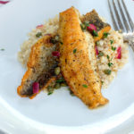 This super easy pan-fried sea bass recipe is perfect for an easy week night dinner.