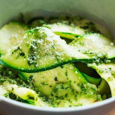 Shaved Zucchini Noodles