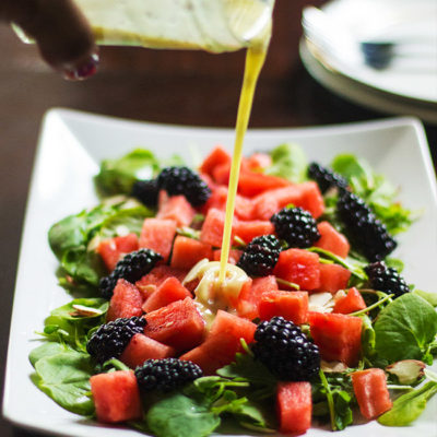Blackberry Watermelon Salad