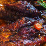 Minimum fuss, maximum flavour is the best way to describe this slow braised lamb shanks recipe. Tons of herbs add fresh flavor to this recipe.