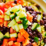 This Southwest Whole Wheat Couscous Salad is the perfect salad that is wholesome and flavorful but also very filling. Super easy to make and eat.