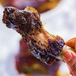 These easy oven baked jerk beef ribs are seasoned to the bone, slow braised, tender and juicy. These ribs will be a hit- fall off the bone perfection!