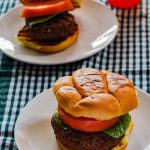 This cream cheese stuffed burger is the perfect grilled burger. It has everything- the perfectly charred crust to the juicy interior that is full of flavor. Make it today and enjoy!