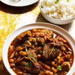 Curry Lamb Chickpeas Stew