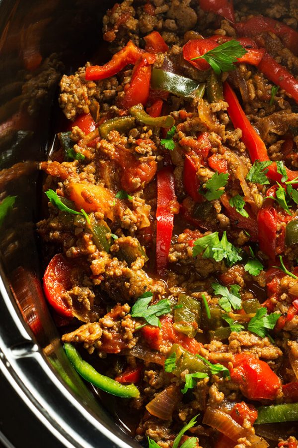 Slow Cooker Turkey Fajita Cooking Maniac