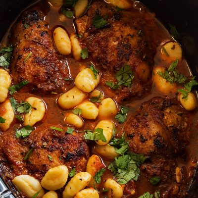 Chicken Gnocchi Stew (Slow cooker)
