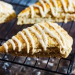These Maple Brown Butter Glazed Scones are simple, delicious, and the ultimate cozy morning treat with a mug of hot coffee.