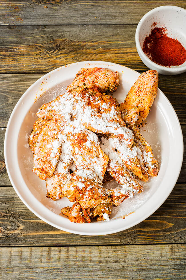This recipe makes the perfect crispy but juicy fried chicken wings every single time. Perfect for a party or for a fun Friday night dinner.
