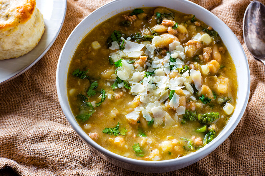 This Instant Pot White Bean Chicken Chili is warming, nutritious, filling and delicious.